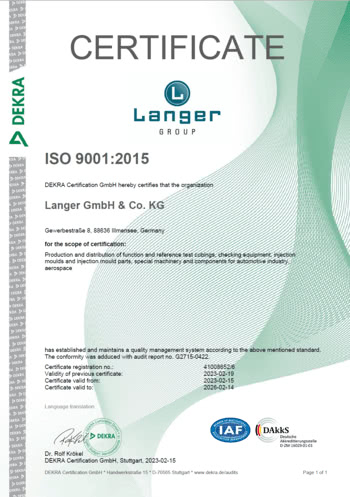 ISO 9001 Certificate EN 2026